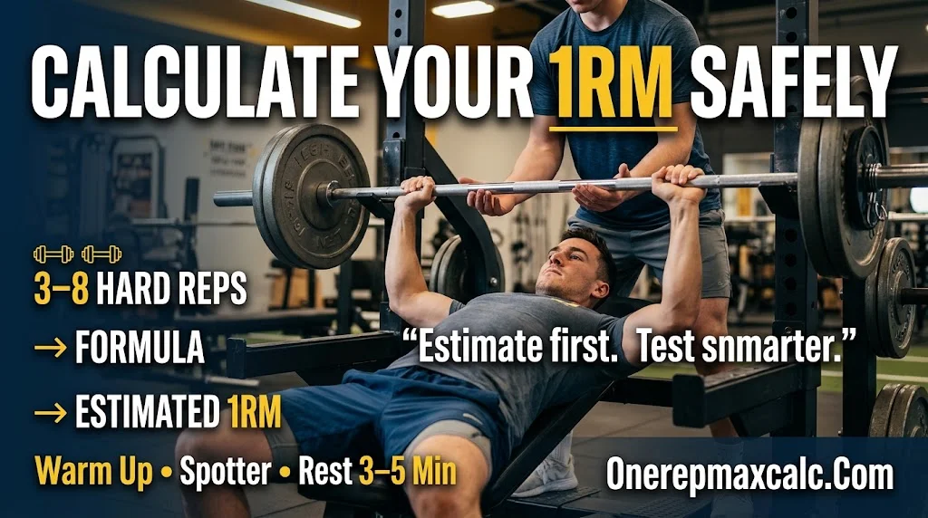 How to Calculate Your One Rep Max (1RM) Safely